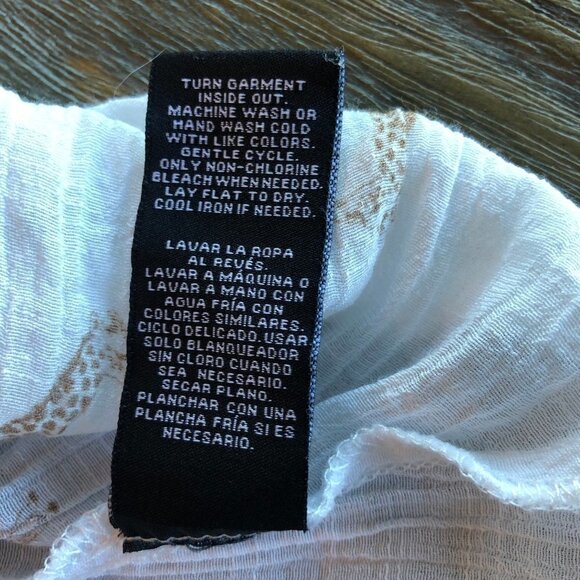 𝅺Zac & Rachel Giraffe Tie Front Sleeveless Blouse - Picture 6 of 10